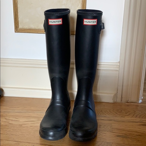 hunter rain boots size 7